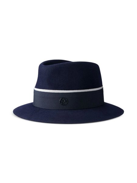  Maison Michel André Trilby Hat - Blue 