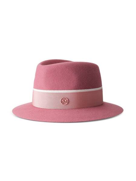  Maison Michel André Trilby Hat - Pink 