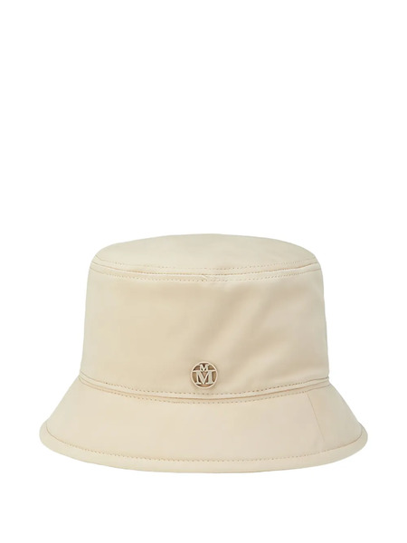  Maison Michel Axel Logo-plaque Hat - Neutrals 