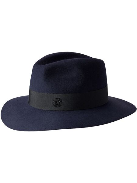  Maison Michel Henrietta Felt Fedora Hat - Neutrals 