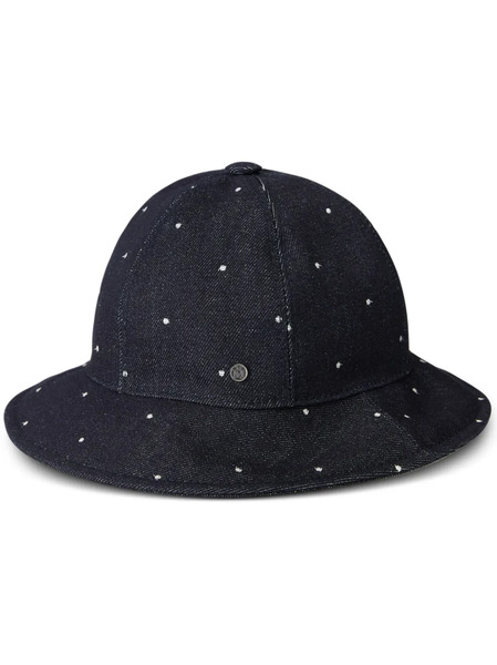  Maison Michel Mara Denim Hat - Blue 