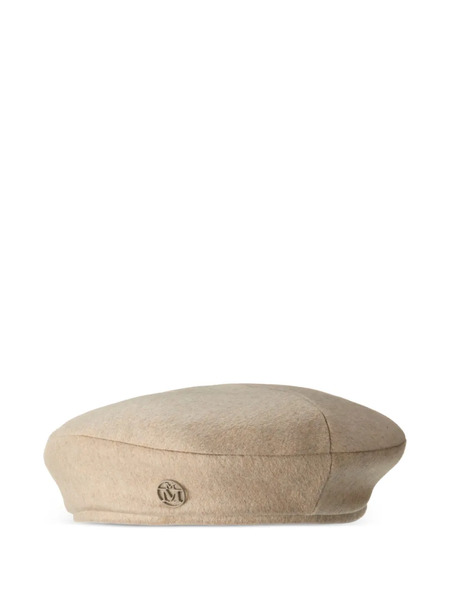  Maison Michel Wool Hat - Neutrals 