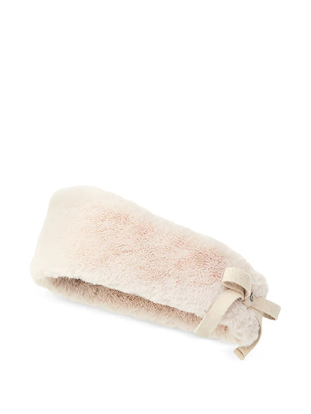  Maison Michel Zaza Bow-detailed Hat - Neutrals 