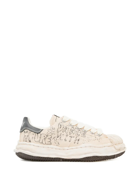  Maison Mihara Yasuhiro Blakey Sneakers - Neutrals 