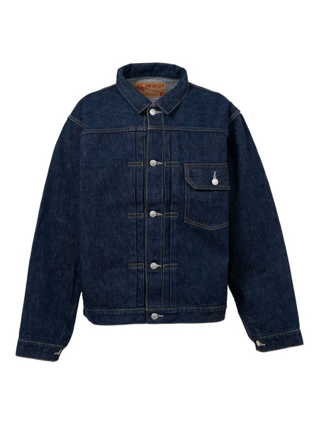  Maison Mihara Yasuhiro Button Pocket Denim Jacket - Blue 