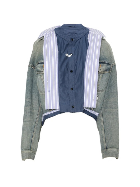  Maison Mihara Yasuhiro Buttoned Jacket - Blue 