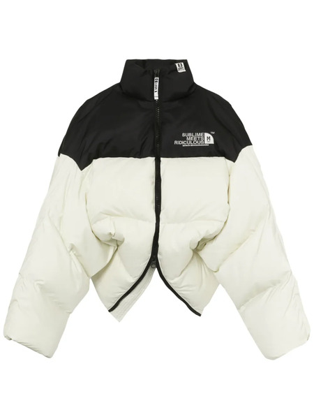  Maison Mihara Yasuhiro Cropped Puffer Jacket - White 