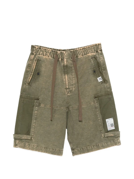  Maison Mihara Yasuhiro Drawstring Cargo Shorts - Green 