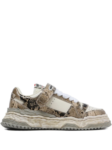  Maison Mihara Yasuhiro Keith Touch-strap Sneakers - Brown 