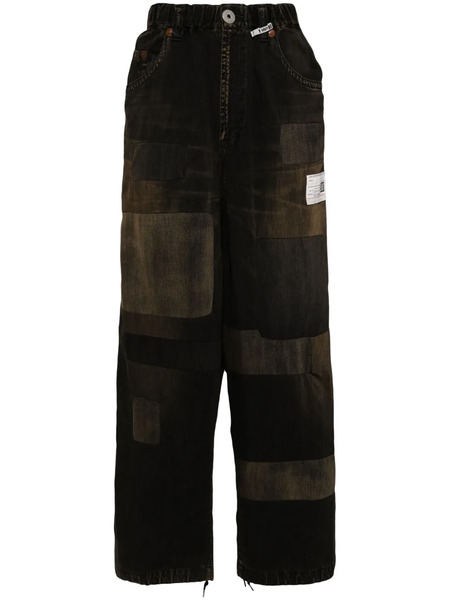  Maison Mihara Yasuhiro Patchwork Jeans - Black 