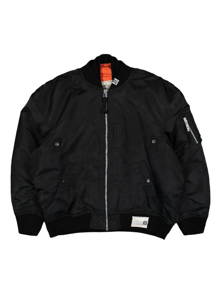  Maison Mihara Yasuhiro Triple Layered Flight Jacket - Black 