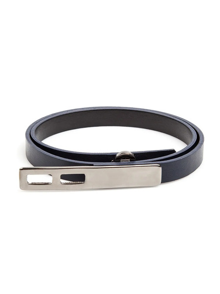  Maison Ullens Slim Belt - Blue 