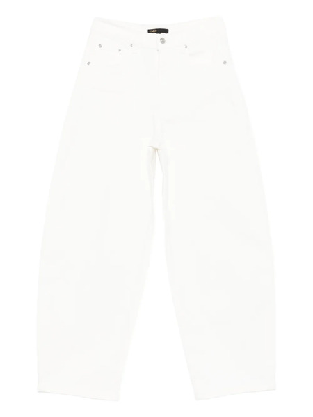  Maje Belt-loops Jeans - White 