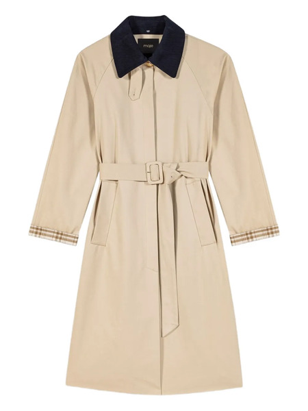  Maje Belted Trench Coat - Neutrals 