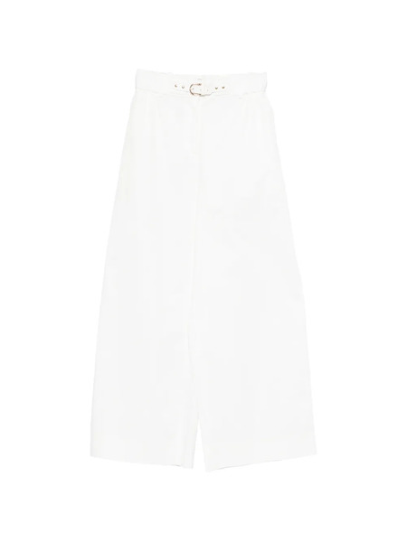  Maje Belted Trousers - White 