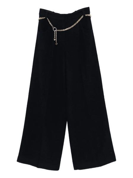  Maje Chain-detail Trousers - Blue 