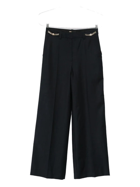  Maje Chain-embellished Trousers - Blue 
