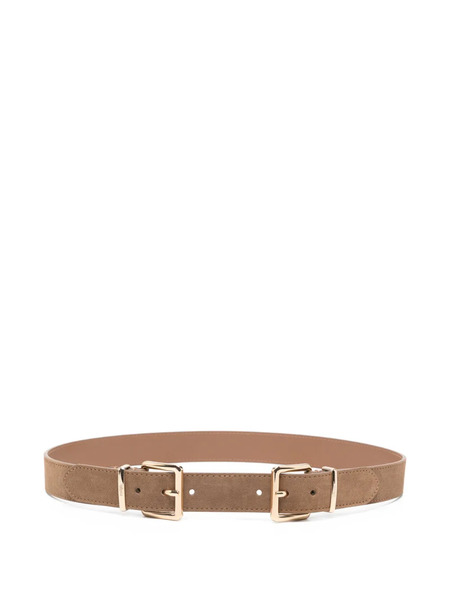  Maje Double-buckle Belt - Neutrals 