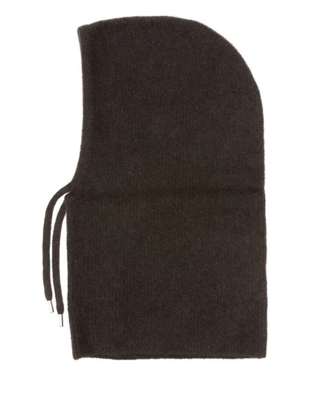  Maje Drawstring Balaclava - Brown 