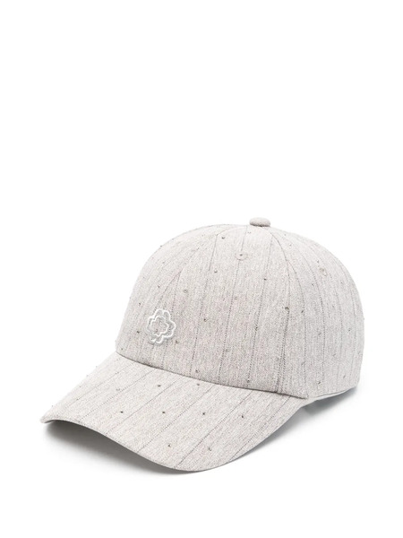  Maje Embellished Baseball Cap - Grey 