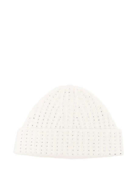  Maje Embellished Beanie - Neutrals 
