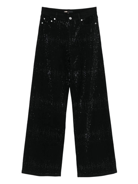  Maje Embellished Jeans - Black 