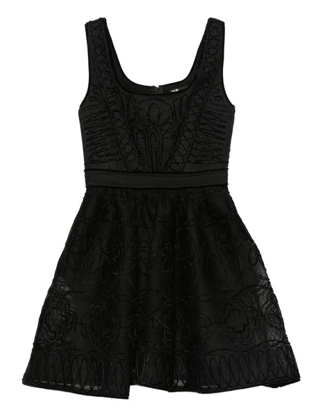  Maje Floral Mini Dress - Black 