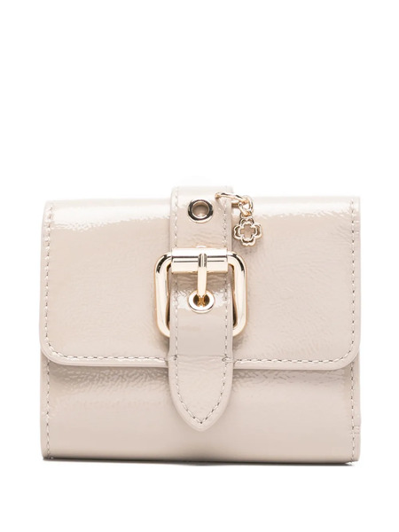  Maje Miss M Leather Wallet - Neutrals 