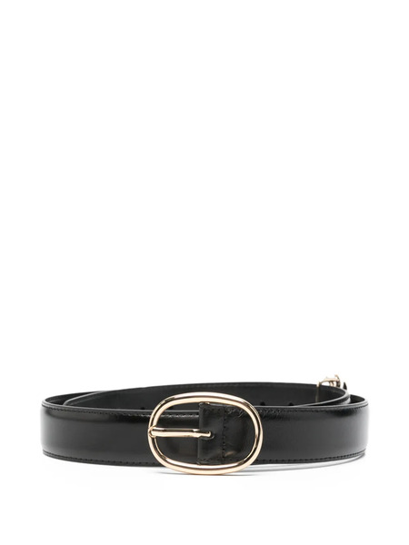  Maje Oval-buckle Belt - Black 