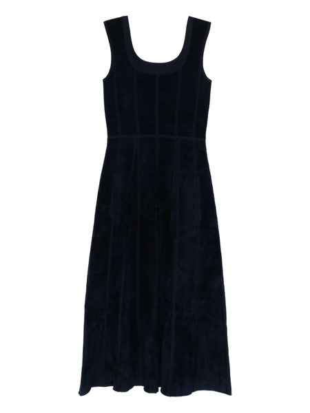  Maje Panelled Midi Dress - Blue 