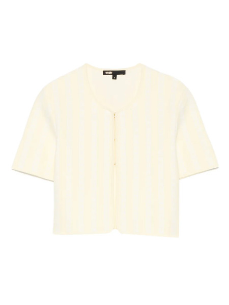  Maje Patterned Jacket - Yellow 