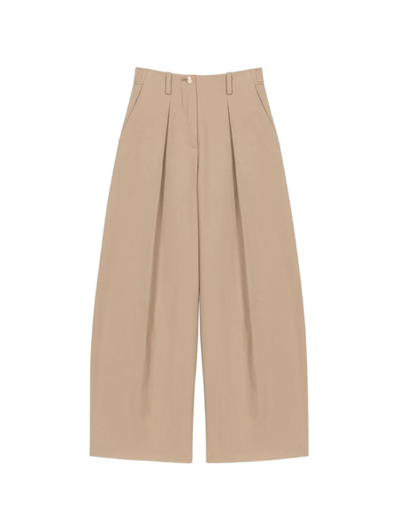  Maje Pleated Pallazo Pants - Neutrals 