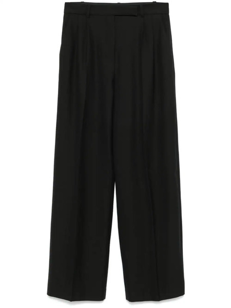  Maje Pleated Tailored Trousers - Black 