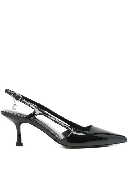  Maje Pointed-toe Slingback Pumps - Black 