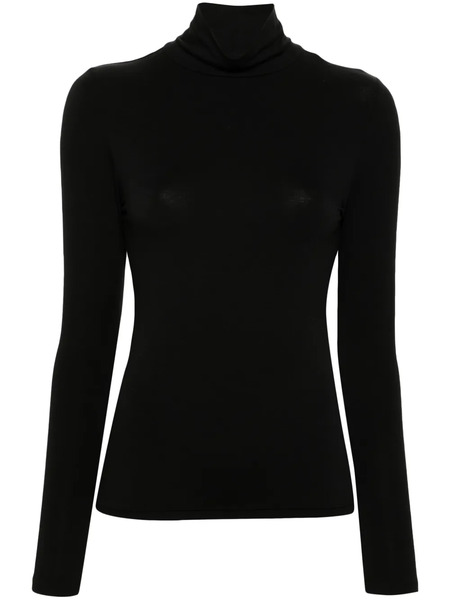  Maje Roll-neck Top - Black 