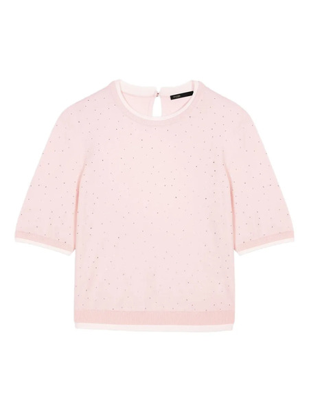  Maje Short-sleeved Top - Pink 