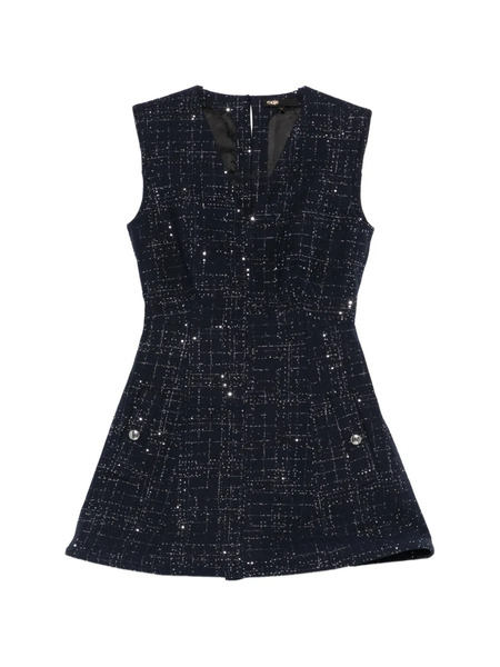  Maje Sleeveless Playsuit - Blue 