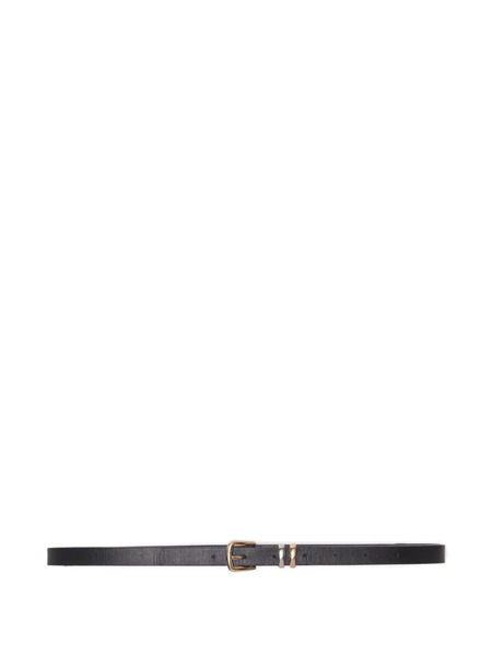  Maje Square-buckle Belt - Black 