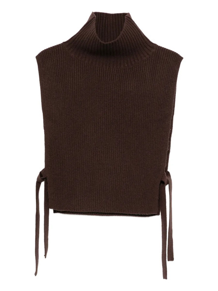  Maje Tie-neck Scarf - Brown 
