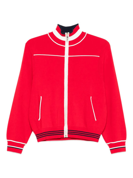  Maje Zip-up Cardigan - Red 