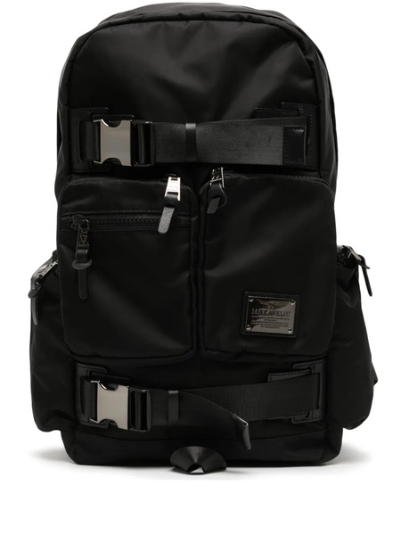  Makavelic Multiple Zip-fastening Pockets Backpack - Black 