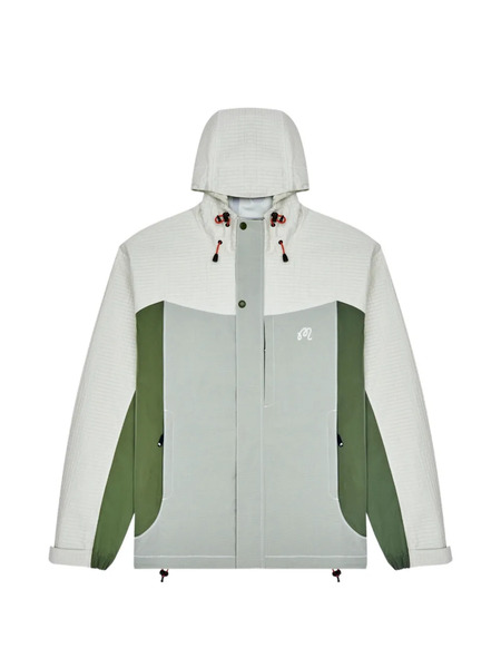  Malbon Golf Torrey Pines Rain Jacket - Neutrals 