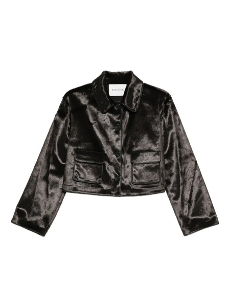  Malina Velvet Jacket - Brown 