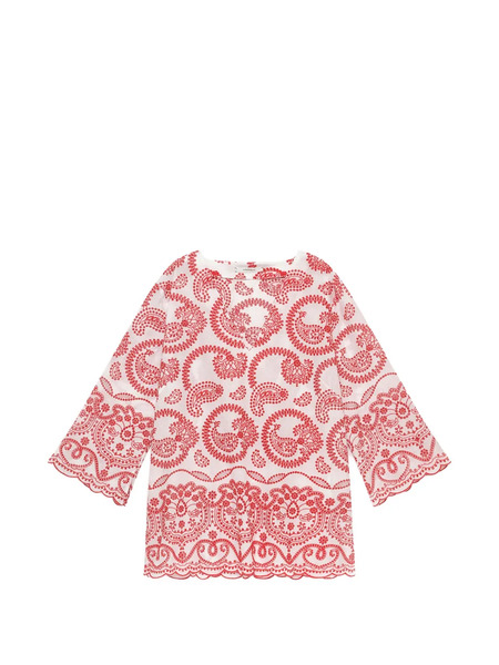 Maliparmi Broderie Shirt - Red 