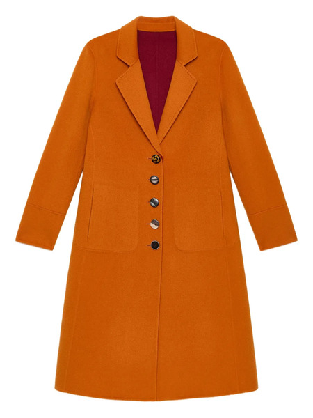  Maliparmi Button-detailed Coat - Orange 
