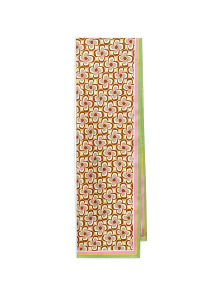  Maliparmi Floral-print Scarf - Neutrals 