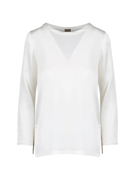  Maliparmi Long-sleeve Blouse - White 