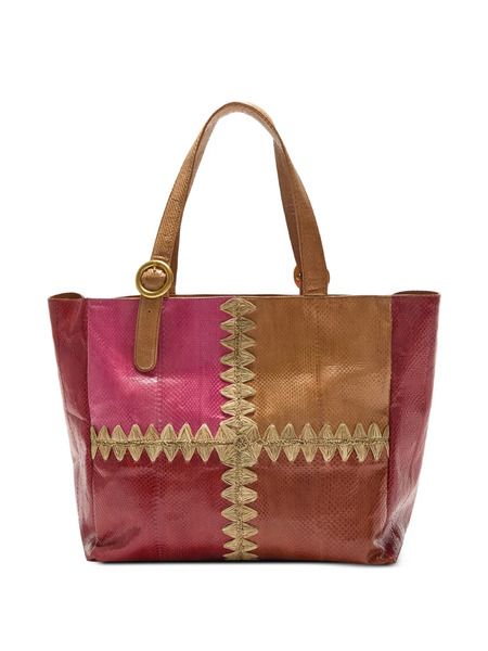  Maliparmi Patchwork Tote Bag - Pink 