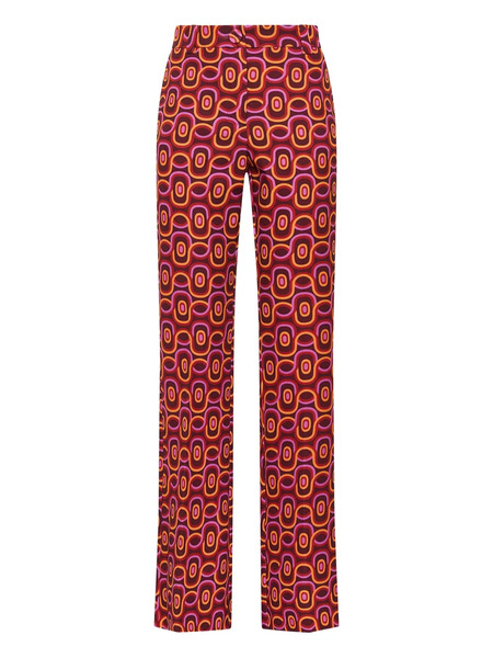  Maliparmi Printed Trousers - Red 