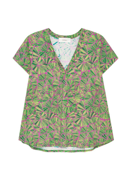  Maliparmi Shell Blouse - Green 